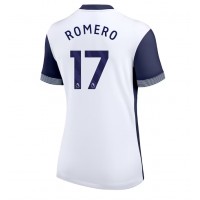 Billiga Tottenham Hotspur Cristian Romero #17 Hemma fotbollskläder Dam 2024-25 Kortärmad